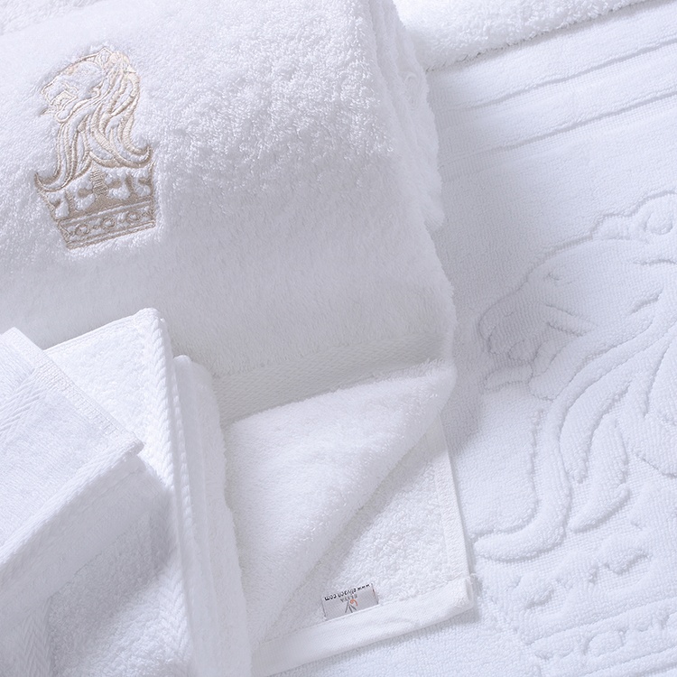 100% Cotton Ritz-Carlton Embroidery Towel Set