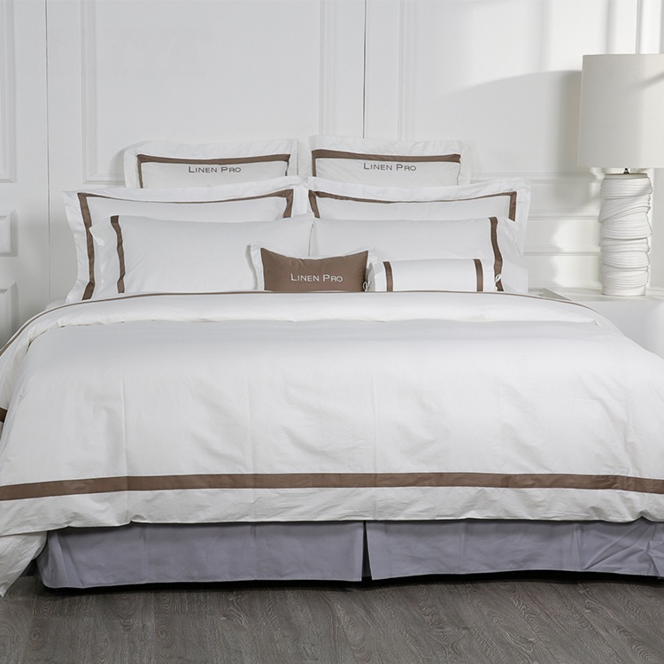 Hotel Luxury Border Design Bedding Set Duvet Cover Bed Sheet Wholesale