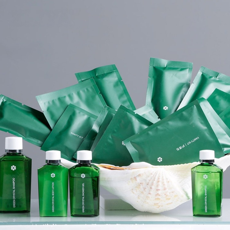 Custom Logo Natural Shampoo Bottle Hotel Room Amenities For Bathroom