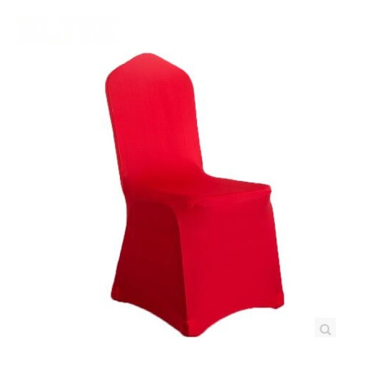 Hotel Banquet Party Decorative Velvet Spandex Dining Chair Covers