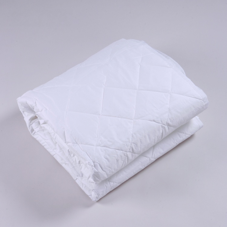 Factory Soft Removable Bed Quilted Mattress Protector Cover / Anti- slip Mattress Pad