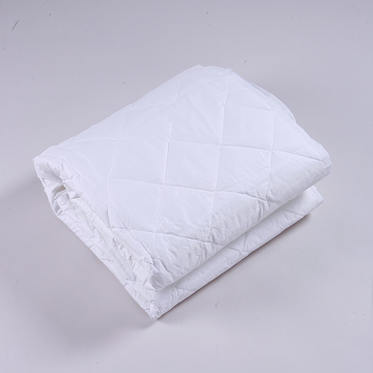 New Product Queen Size Zippered Cotton Mattress Protector For Hotel