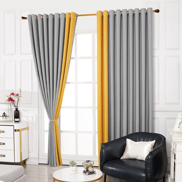 Supply Thermal Insulated Darkening Blackout Polyester Jacquard Curtain For