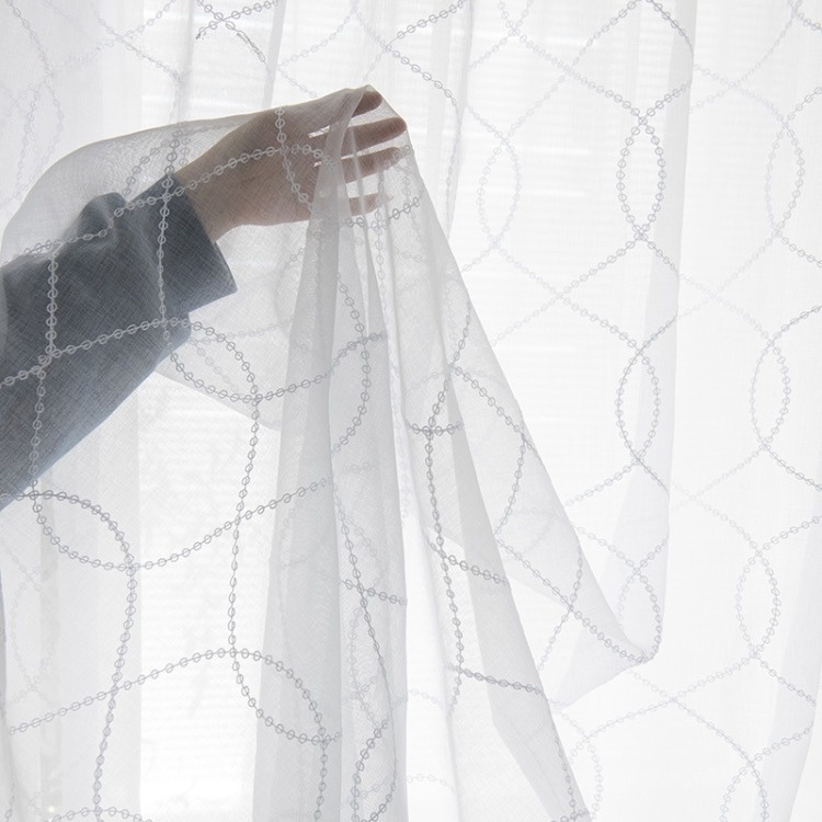 Supply Thermal Insulated Darkening Blackout Polyester Jacquard Curtain For