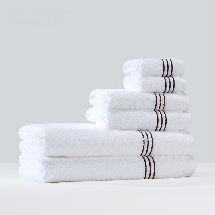 Custom Luxury Collection Turkish 100% Cotton Hotel Bath Towel