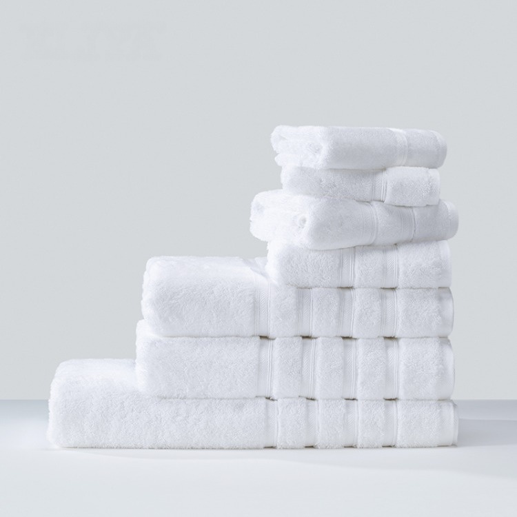 Hotel white Towels Bath Collections China manufacturer