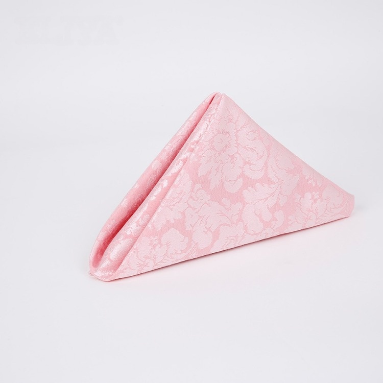 Wholesale Customized Hotel Luxury Dinning Table Cloth Linen Cocktail Napkins Color Printing Wedding