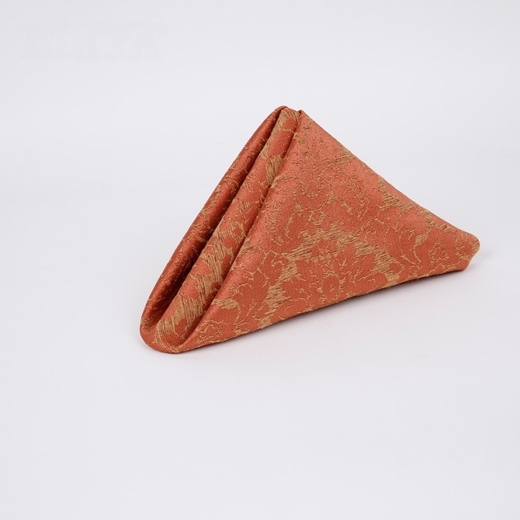 Satin Band Napkin/ Custom Restaurant Cloth Napkins