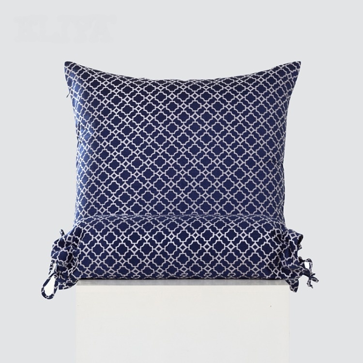 Embroidered Pillow Cover Chinese High-Precision Jacquard Cushion Black Throw Pillows For Bed Cushions For Home Decor Luxurious