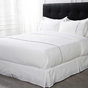 Luxury 5 Star Hotel Quality Stripe 100 Cotton Bedding Set