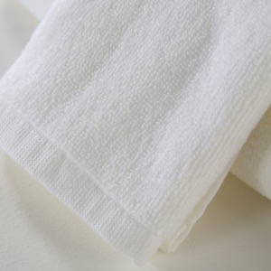100% Cotton Plain White Luxury Hotel Towel Set
