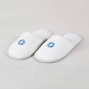 Hotel Luxury Slippers Men Disposable Waffle Slipper Bathroom Slipper For