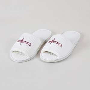 Hotel Luxury Slippers Men Disposable Waffle Slipper Bathroom Slipper For