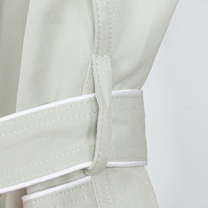 Customized Green Color Double Layer Bathrobe