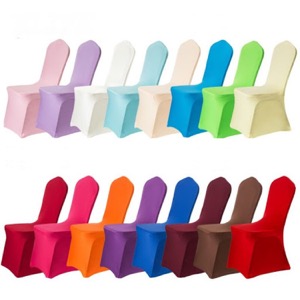 Hotel Wedding Banquet Spandex Fabric Chair Cover