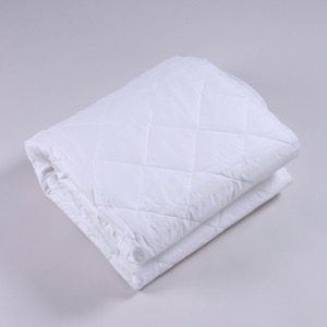 Factory Soft Removable Bed Quilted Mattress Protector Cover / Anti- slip Mattress Pad
