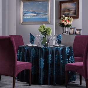 Fast Delivery Custom Logo Jacquard Table Cloth Luxury Napkins Cotton Table Linen Chair Cover Napkin Cloth