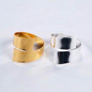 Metal Napkin Ring Silver Napkin Ring Flower Napkin Ring