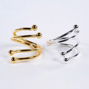 Metal Napkin Ring Silver Napkin Ring Flower Napkin Ring