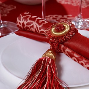 Wedding Cotton Rectangle Dinner Cloth Cotton Hotel Napkins