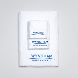 Luxury Five Star Hotel Red Bath Hand Towel Set
