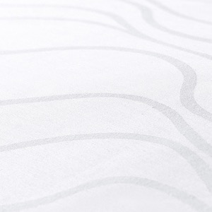 Manufacturer Wholesale Plain 6040S 100% Cotton Jacquard Water Ripple Cotton Hotel Bedding Set