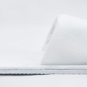 Supply Luxury Hotel Room White Disposable Slippers