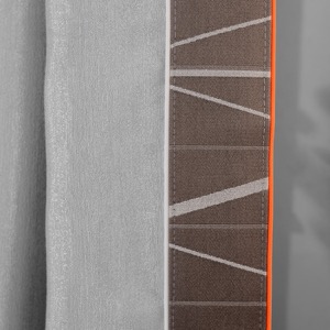 Supply Thermal Insulated Darkening Blackout Polyester Jacquard Curtain For