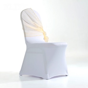 Hotel Wedding Banquet Spandex Fabric Chair Cover