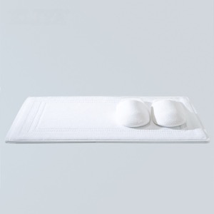 Customized Jacquard Logo Hospitality Bath Mats With High Quality