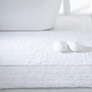5 Star Hotel Bath Mat Hot Sale Customized Jacquard Logo Design