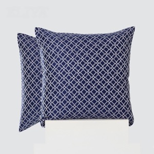 Embroidered Pillow Cover Chinese High-Precision Jacquard Cushion Black Throw Pillows For Bed Cushions For Home Decor Luxurious