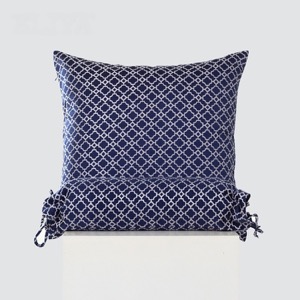 Embroidered Pillow Cover Chinese High-Precision Jacquard Cushion Black Throw Pillows For Bed Cushions For Home Decor Luxurious