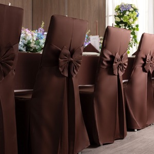 BrownTable Cloth Round Rectangle Square 100% Polyester Table Cloth Tablecloth for Wedding Party
