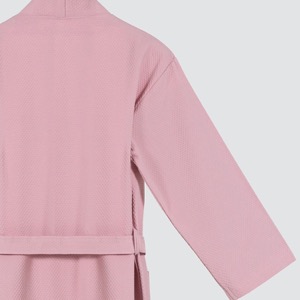 wholesale plain bathrobe pink waffle bathrobe couple pajamas men's nightwear hotel spa robe