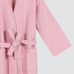wholesale plain bathrobe pink waffle bathrobe couple pajamas men's nightwear hotel spa robe