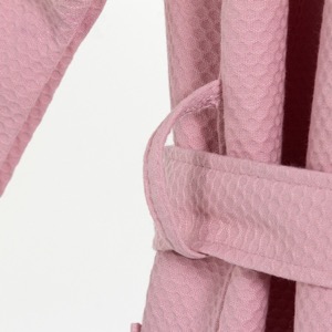 wholesale plain bathrobe pink waffle bathrobe couple pajamas men's nightwear hotel spa robe