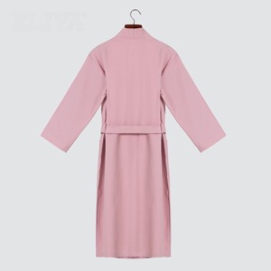 wholesale plain bathrobe pink waffle bathrobe couple pajamas men's nightwear hotel spa robe
