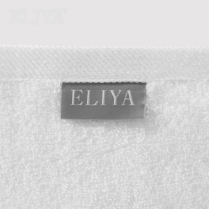 Hotel Towel Sets Pure Cotton White With Classic Plain Weave For International Market