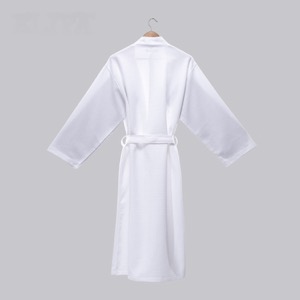 Summer Bathrobes Pure Cotton Breathable With Beautiful Waffle Weave Design