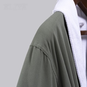 Double Layer Bathrobe Premium Design Customized Specifically For High End Hotels