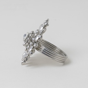 Sunflower Crystal Elegance Napkin Ring