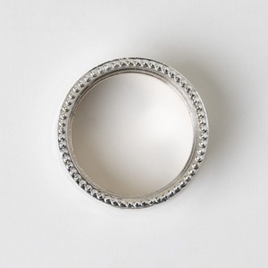 Vintage Metal Rivet Napkin Ring